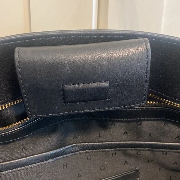 Cole Haan women’s large black leather tote NWT - Picture 9 of 14